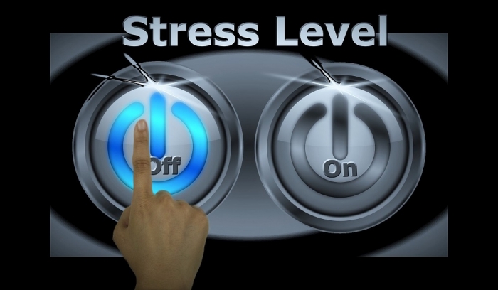 Stress Level on/off buttons